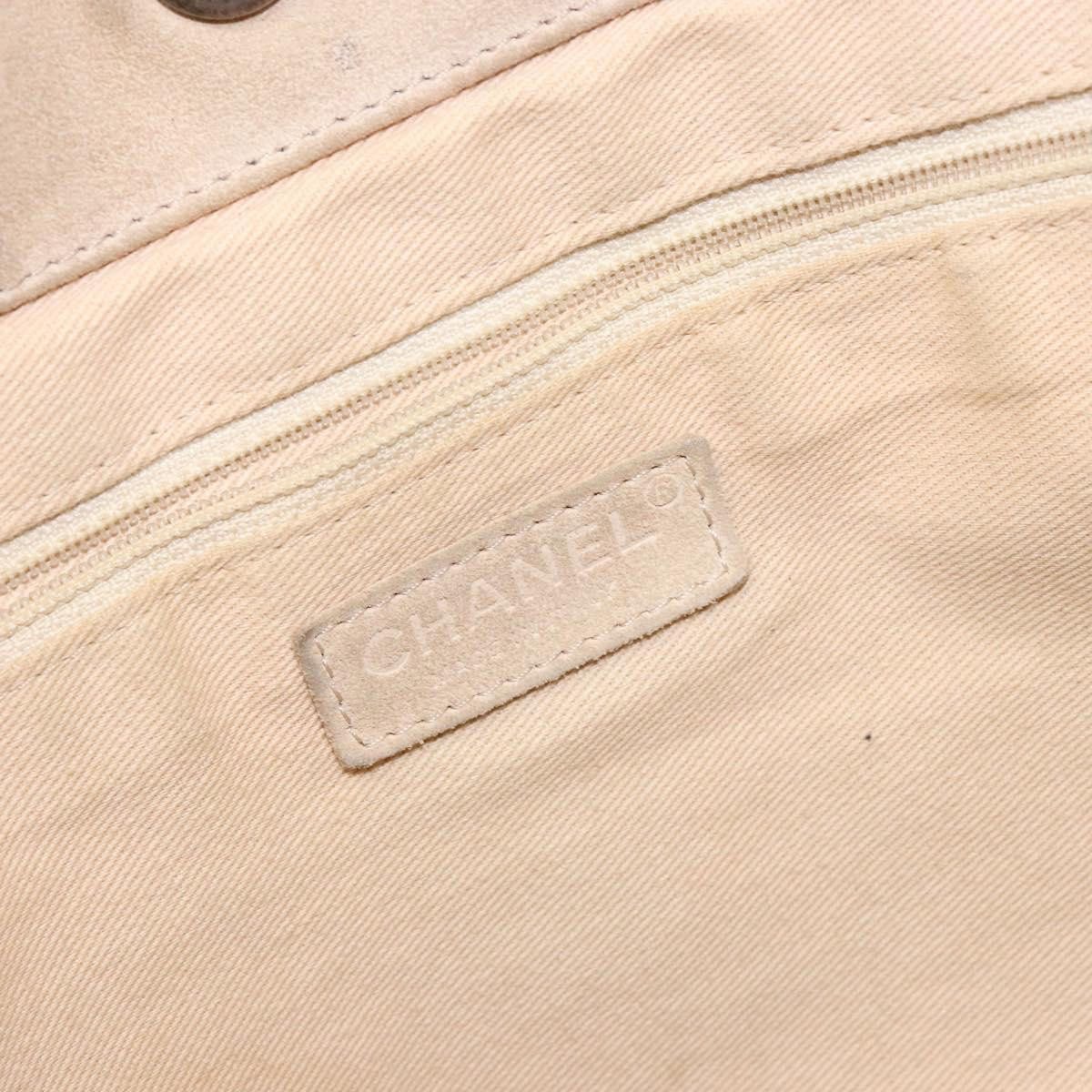 Chanel Chanel Camellia Flower Tote Canvas Zwart