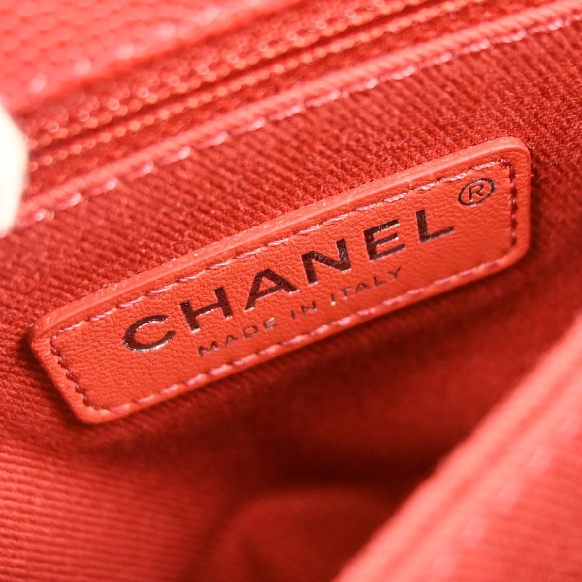 Chanel Chanel Coco Top Handle Bag Quilted Caviar Small Rood