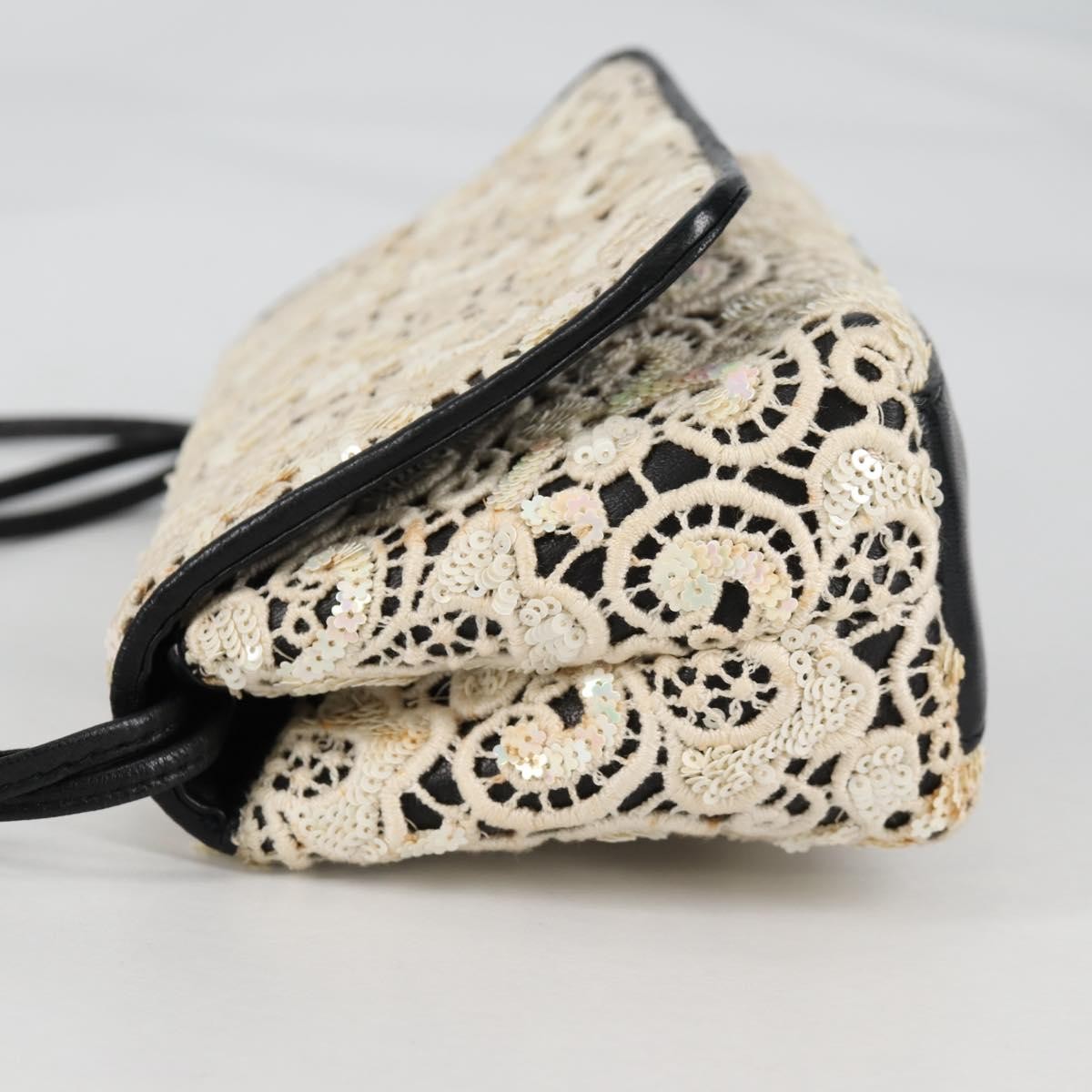 Chanel Chanel Floral CC Flap Bag Leather Wit
