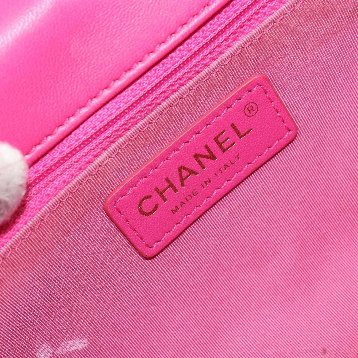 Chanel Chanel Mademoiselle Chic Flap Bag Quilted Lambskin Small Roze
