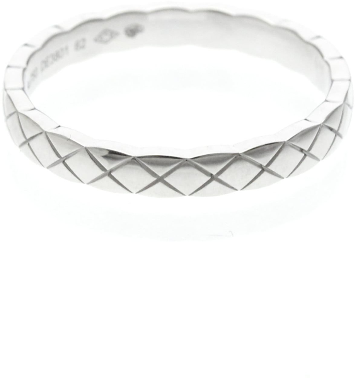 Chanel Coco Crush 18K White Gold Mini Zilver