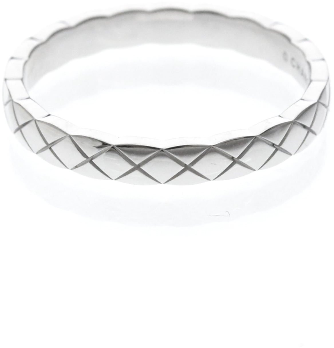 Chanel Coco Crush 18K White Gold Mini Zilver