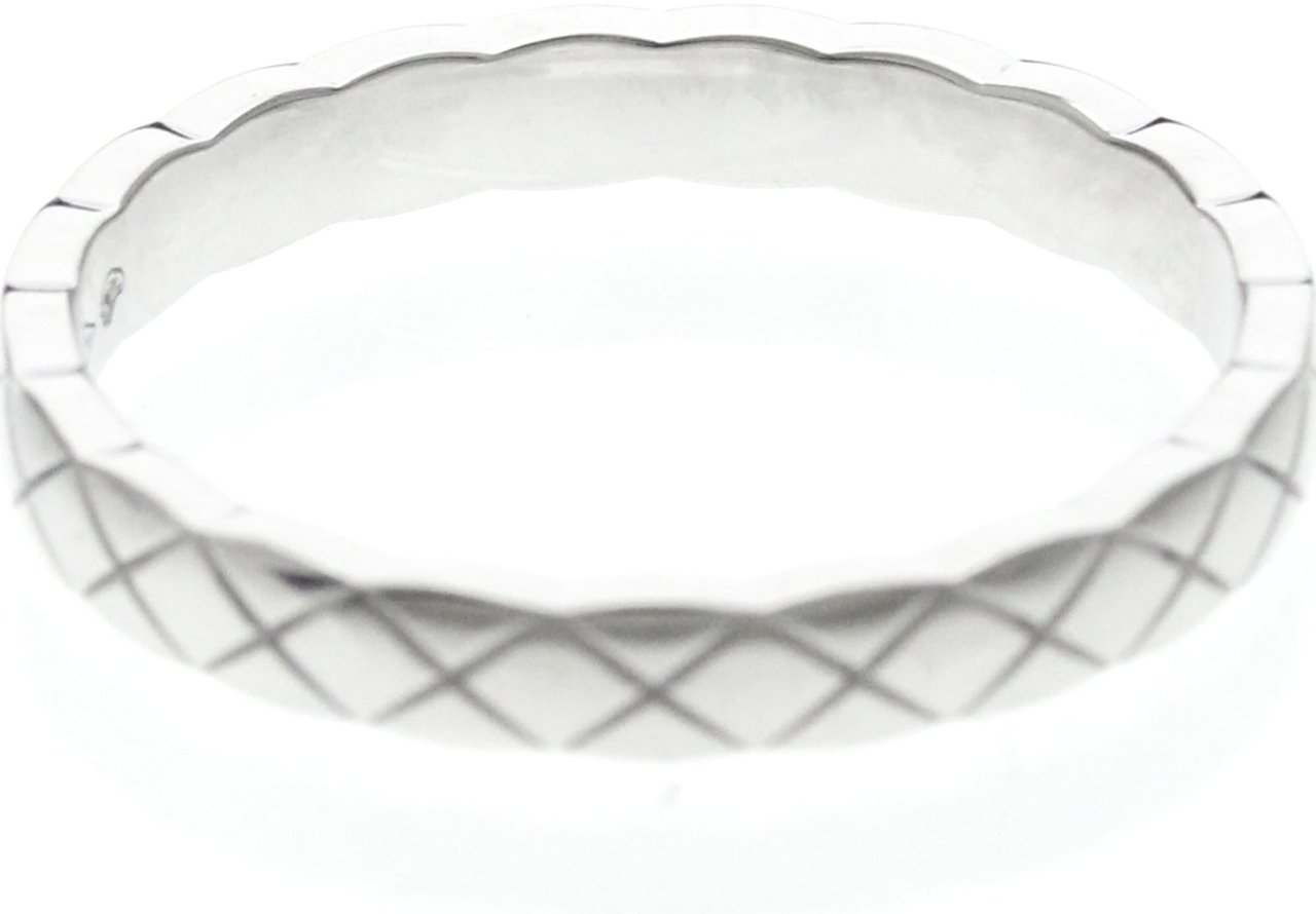 Chanel Coco Crush 18K White Gold Mini Zilver