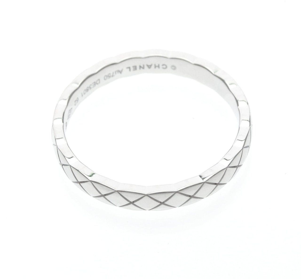 Chanel Coco Crush 18K White Gold Mini Zilver
