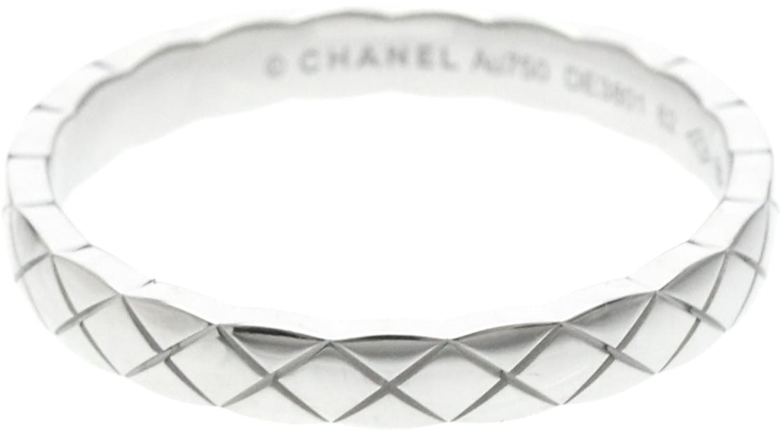 Chanel Coco Crush 18K White Gold Mini Zilver