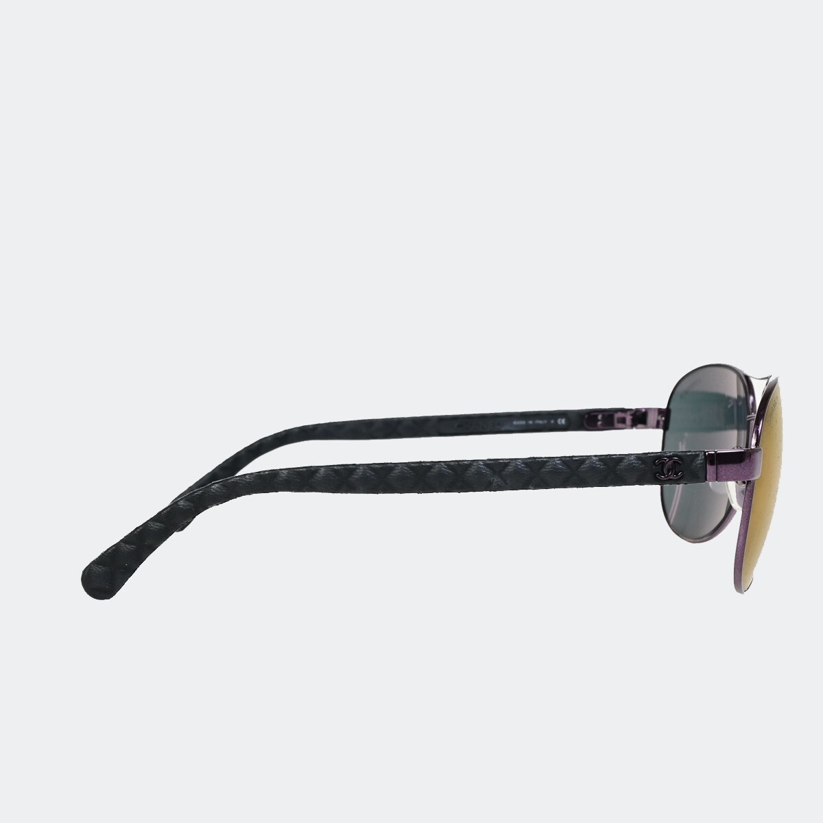 Chanel Chanel CC No. 5 Charm Chain Belt Metal Paars