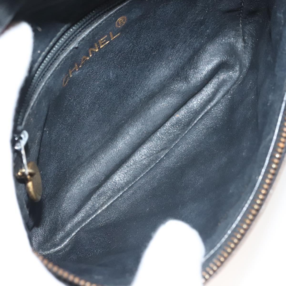 Chanel Chanel CC Charm Belt Bag Quilted Caviar Zwart