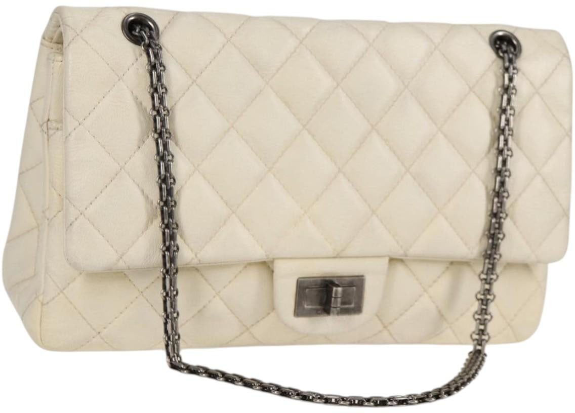 Chanel Chanel Reissue 2.55 Flap Bag Quilted Caviar 227 Wit