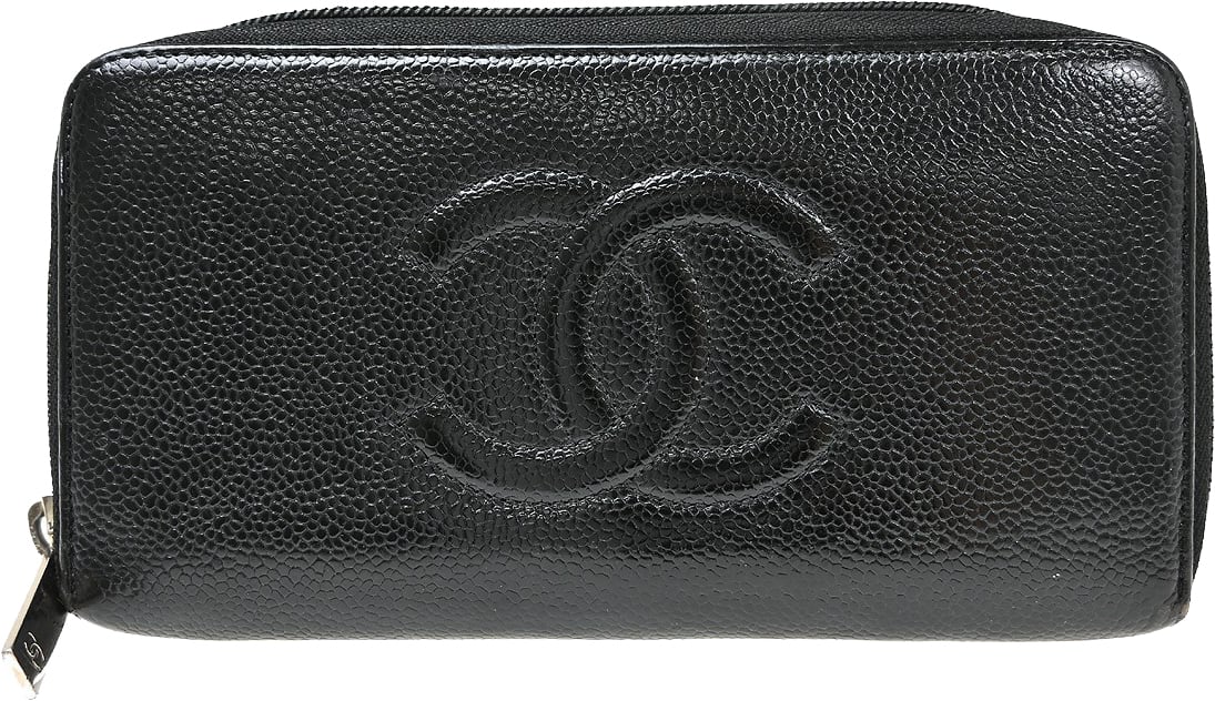 Chanel Timeless CC Zipped Calfskin Zwart