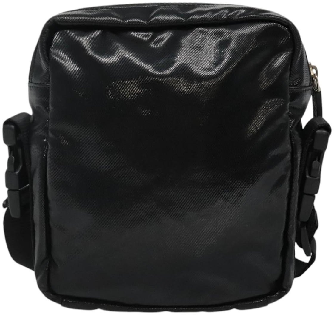 Chanel Sport Line Messenger Coated Canvas Medium Zwart
