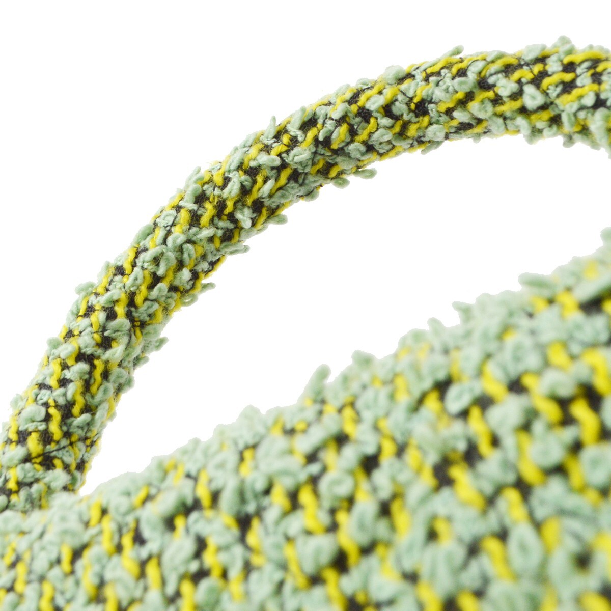 Chanel Chanel Vintage Classic Top Handle Flap Bag Quilted Tweed Medium Groen