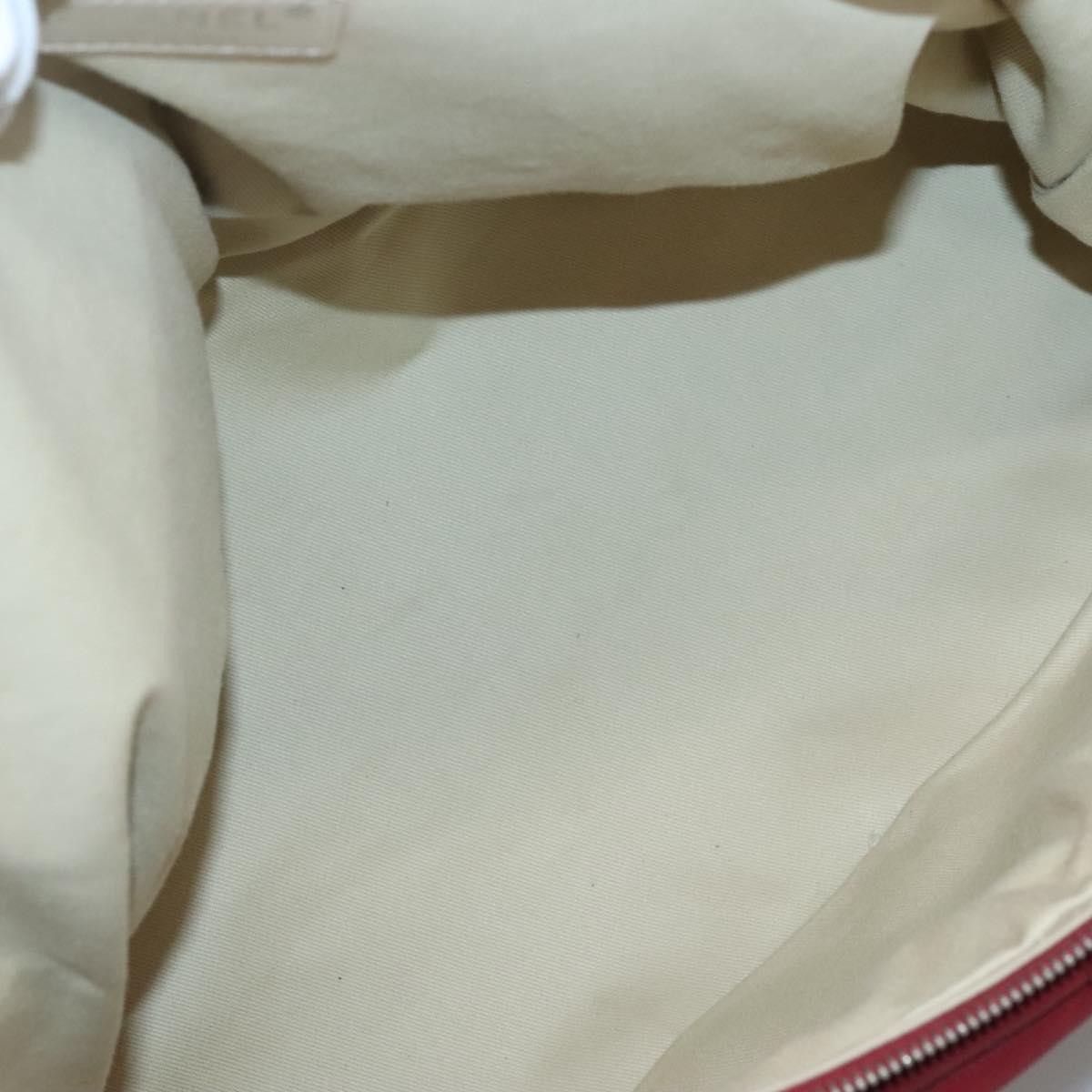 Chanel Chanel Vintage CC Turnlock Satchel Leather Large Rood