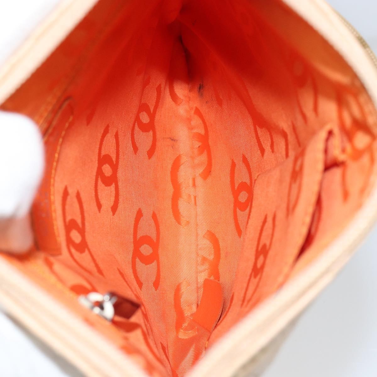 Chanel Chanel Cambon Flat Messenger Quilted Leather Beige