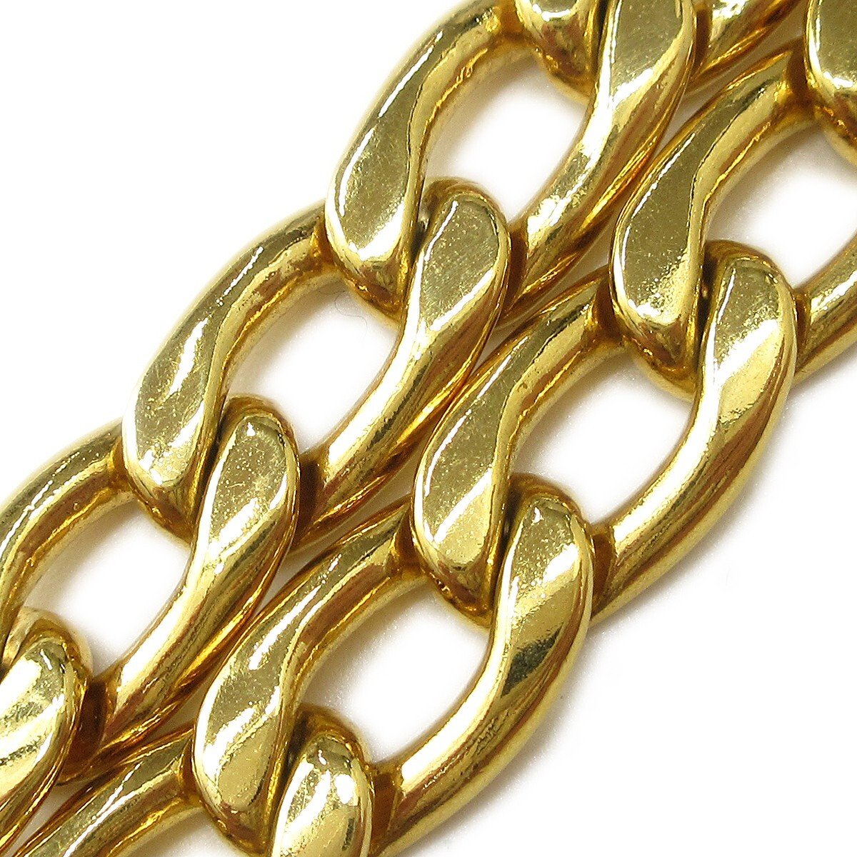 Chanel Chanel CC Medallion Chain Belt Metal Goud