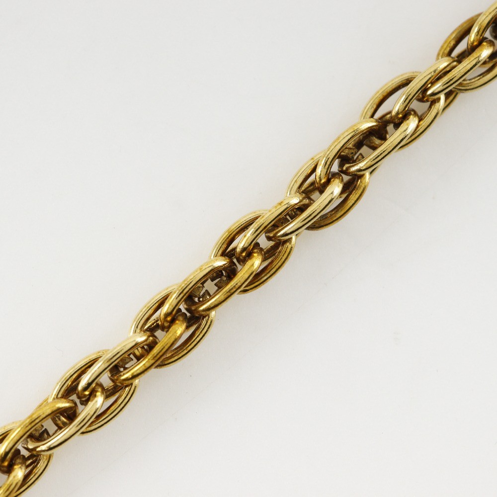 Chanel Chanel Coco Long Necklace Gold-plated Goud
