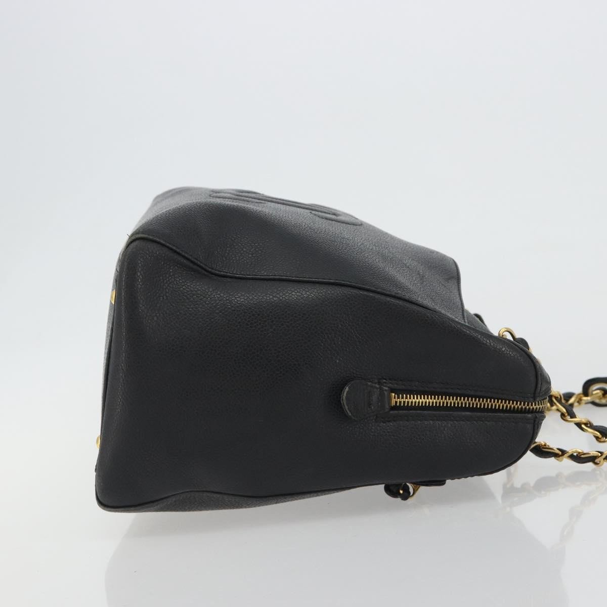 Chanel Vintage Timeless Zip Caviar Mini Zwart