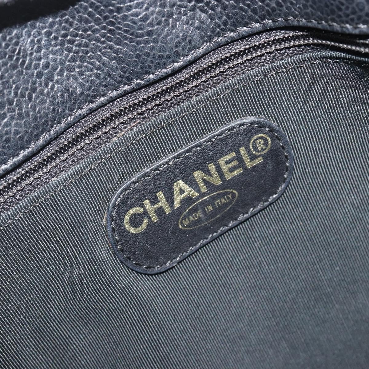 Chanel Vintage Timeless Zip Caviar Mini Zwart