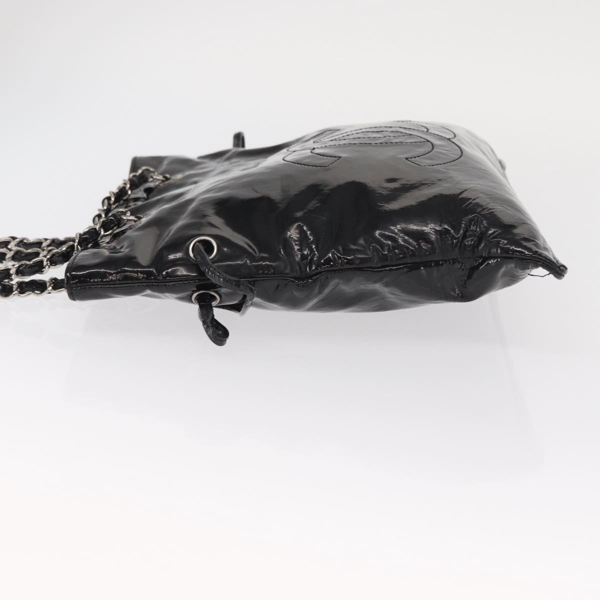 Chanel Chanel Bon Bon Tote Patent Large Zwart