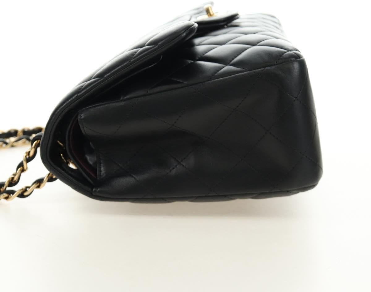 Chanel Timeless - Classic Double Flap Leather Jumbo Zwart