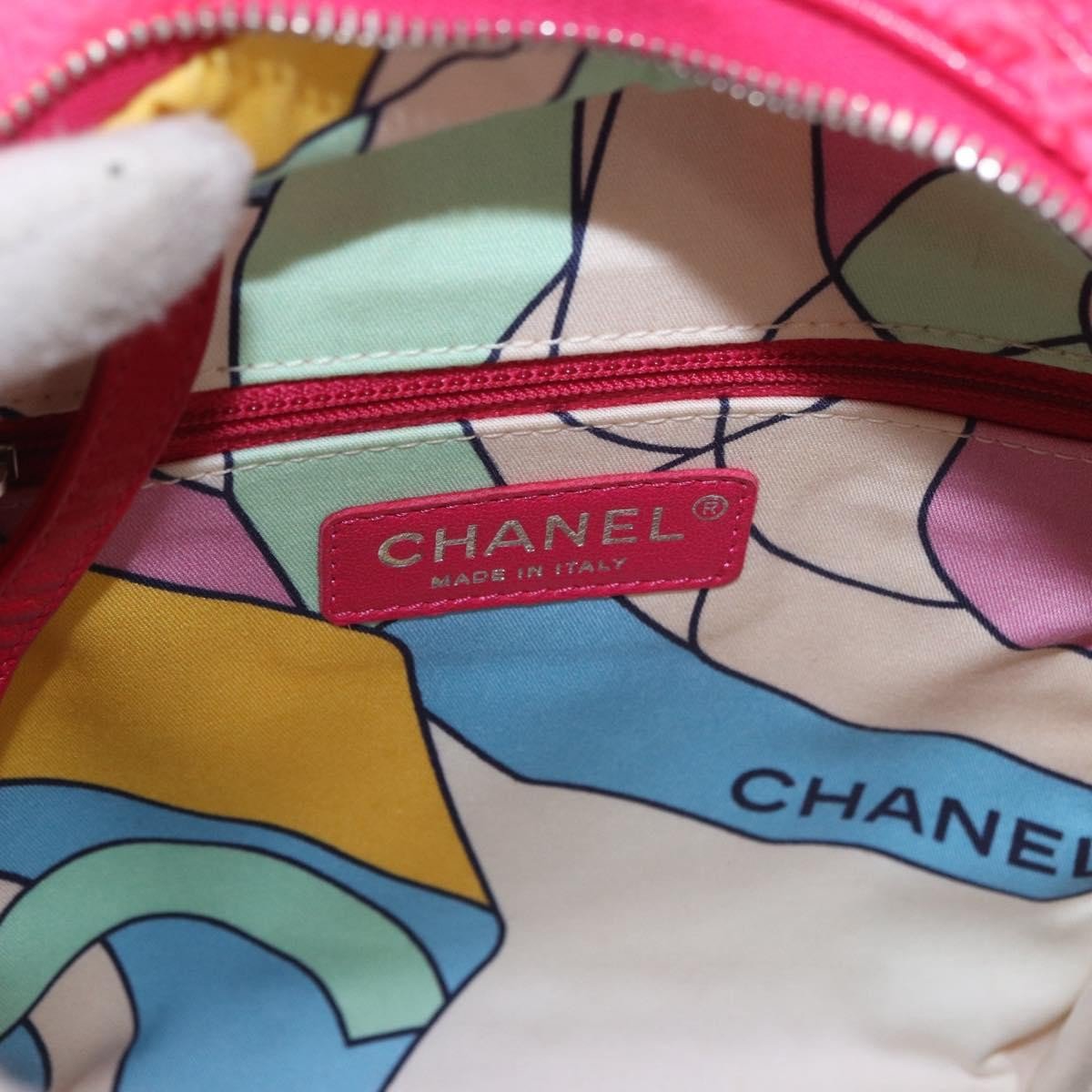 Chanel Coco Beach Quilted Terry Cloth Small Roze