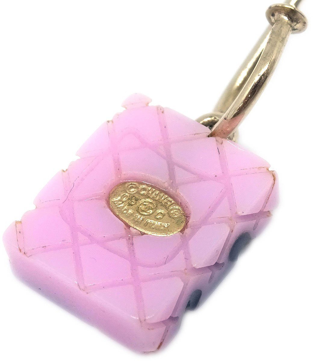 Chanel Chanel Cambon Dangle Earrings Metal and Resin Goud