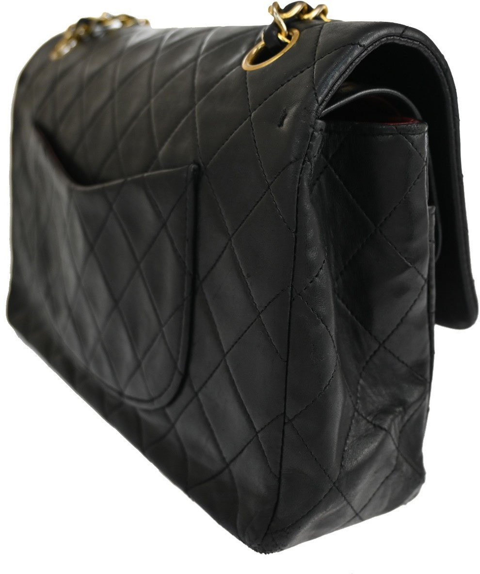 Chanel Chanel Timeless - Classic Double Flap Bag Leather Zwart