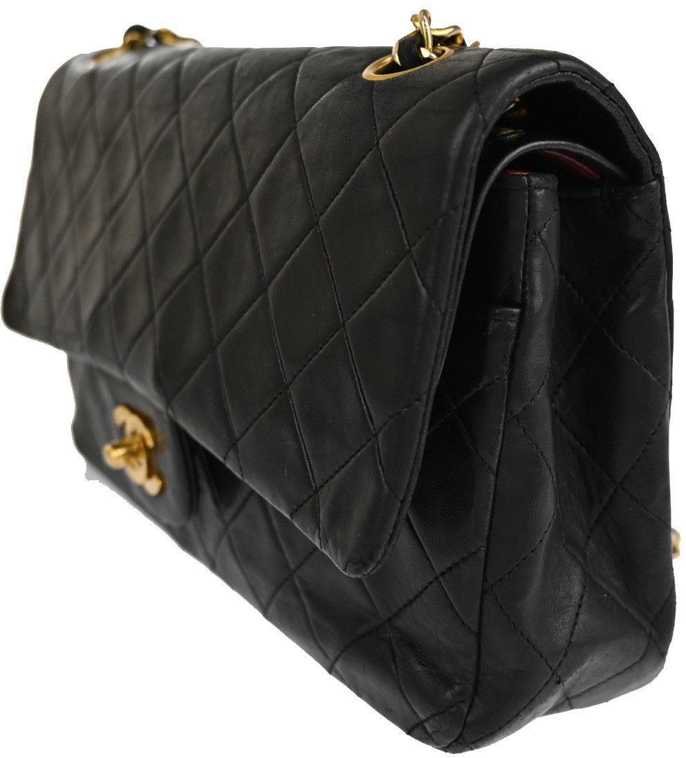 Chanel Chanel Timeless - Classic Double Flap Bag Leather Zwart