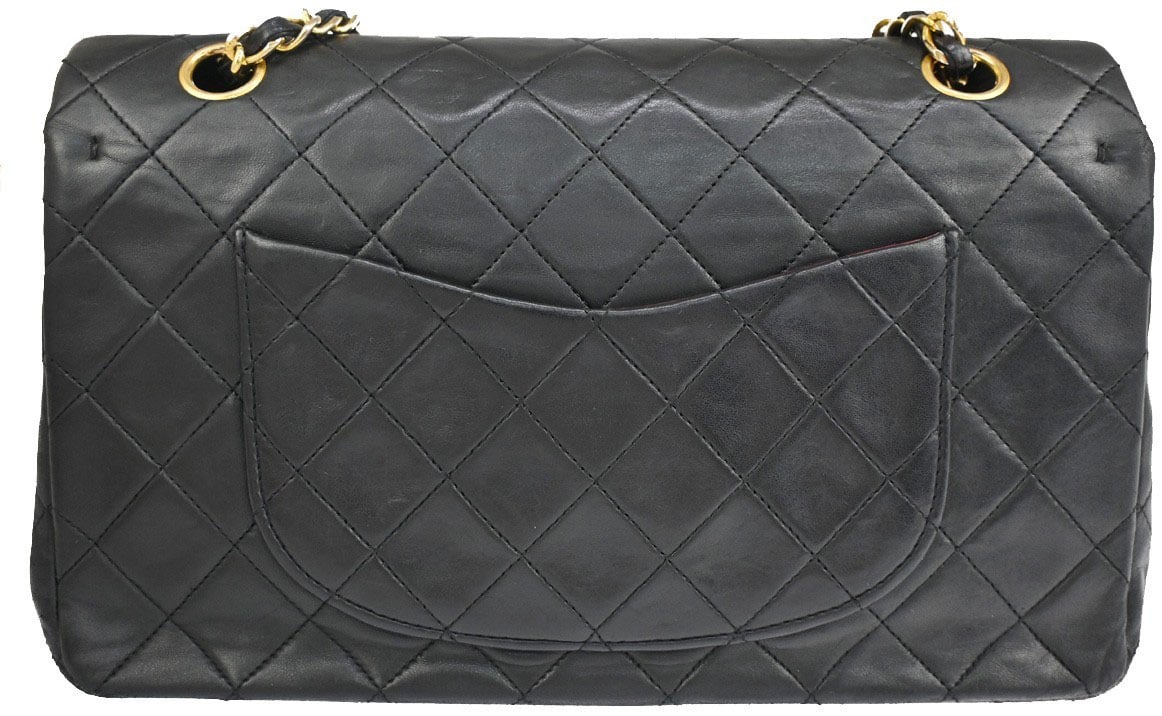 Chanel Chanel Timeless - Classic Double Flap Bag Leather Zwart