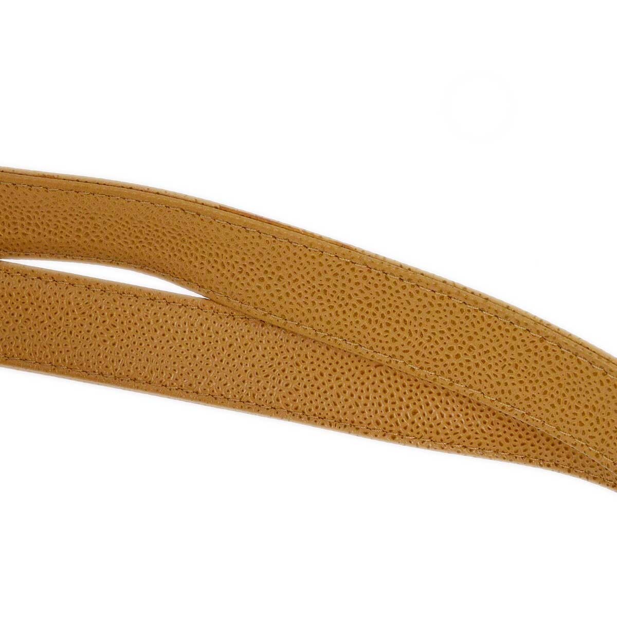 Chanel Chanel Vintage Chocolate Bar Zip Around Tote Quilted Calfskin Small Beige