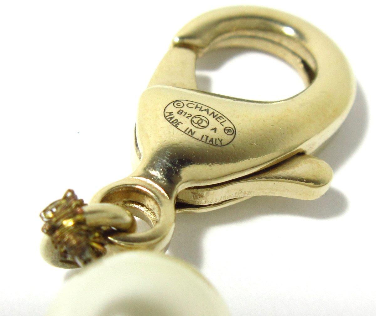 Chanel Collier chanel sautoir CC gold 67 cm Goud