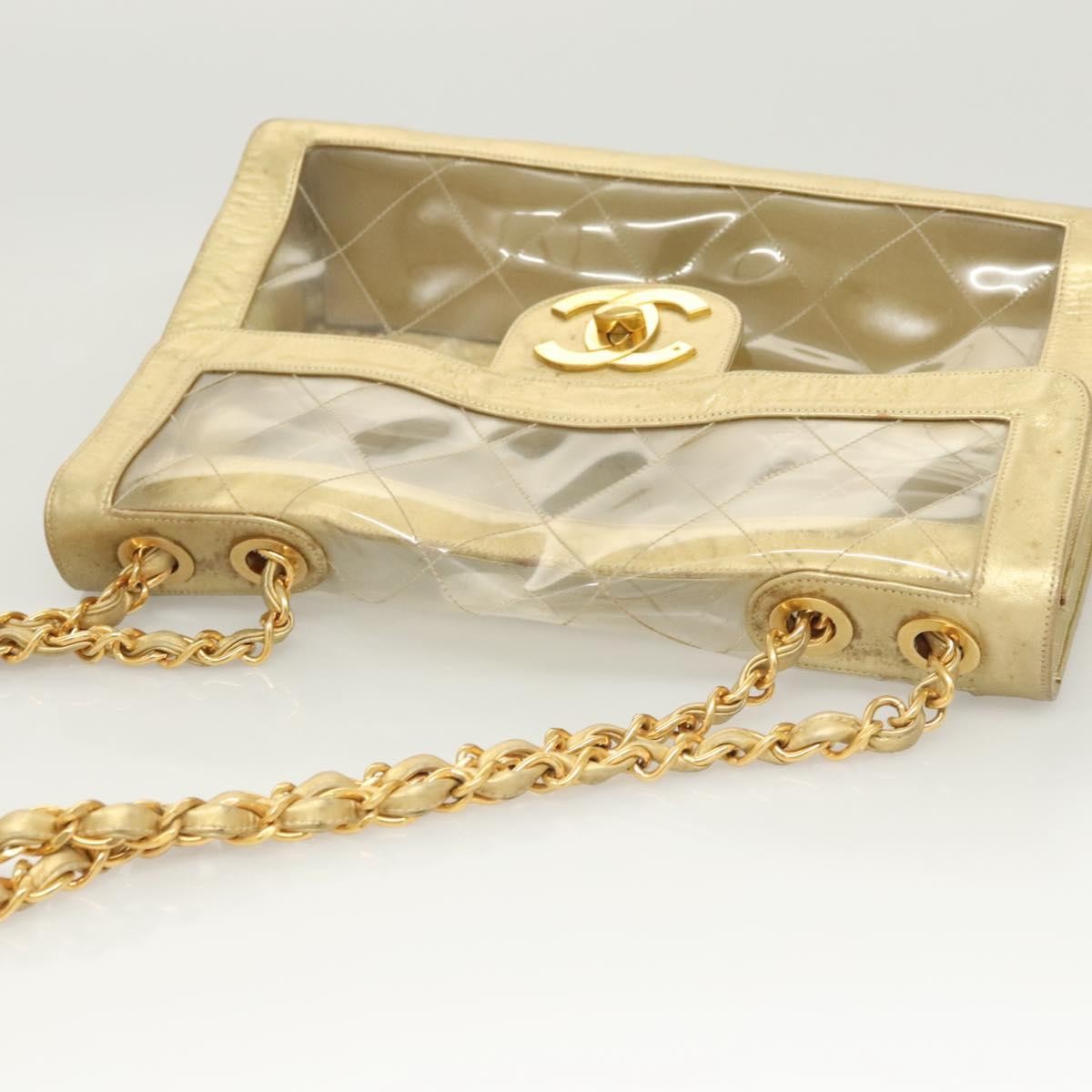 Chanel Chanel Classic Single Flap Bag Quilted Applique Vinyl Jumbo 30 x 20 x 10 Divers