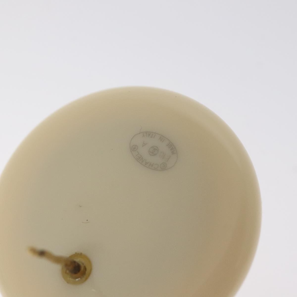 Chanel Chanel Vintage CC plastic Earrings Metal and plastic Goud