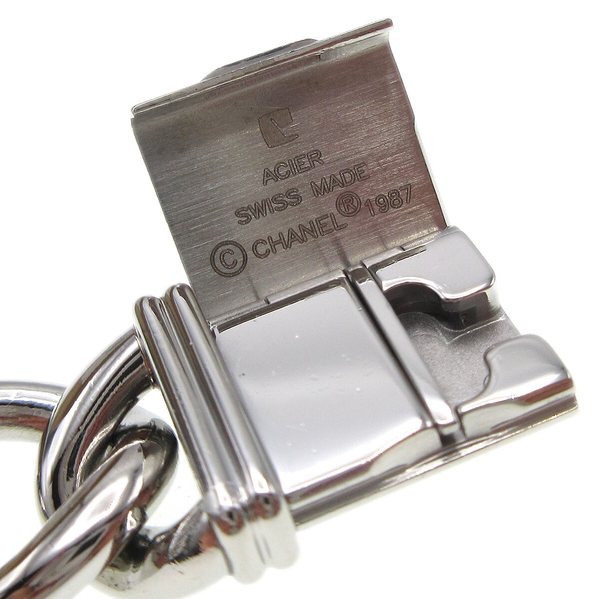 Chanel Chanel Premiere Chain Quartz Watch Stainless Steel 20 Divers