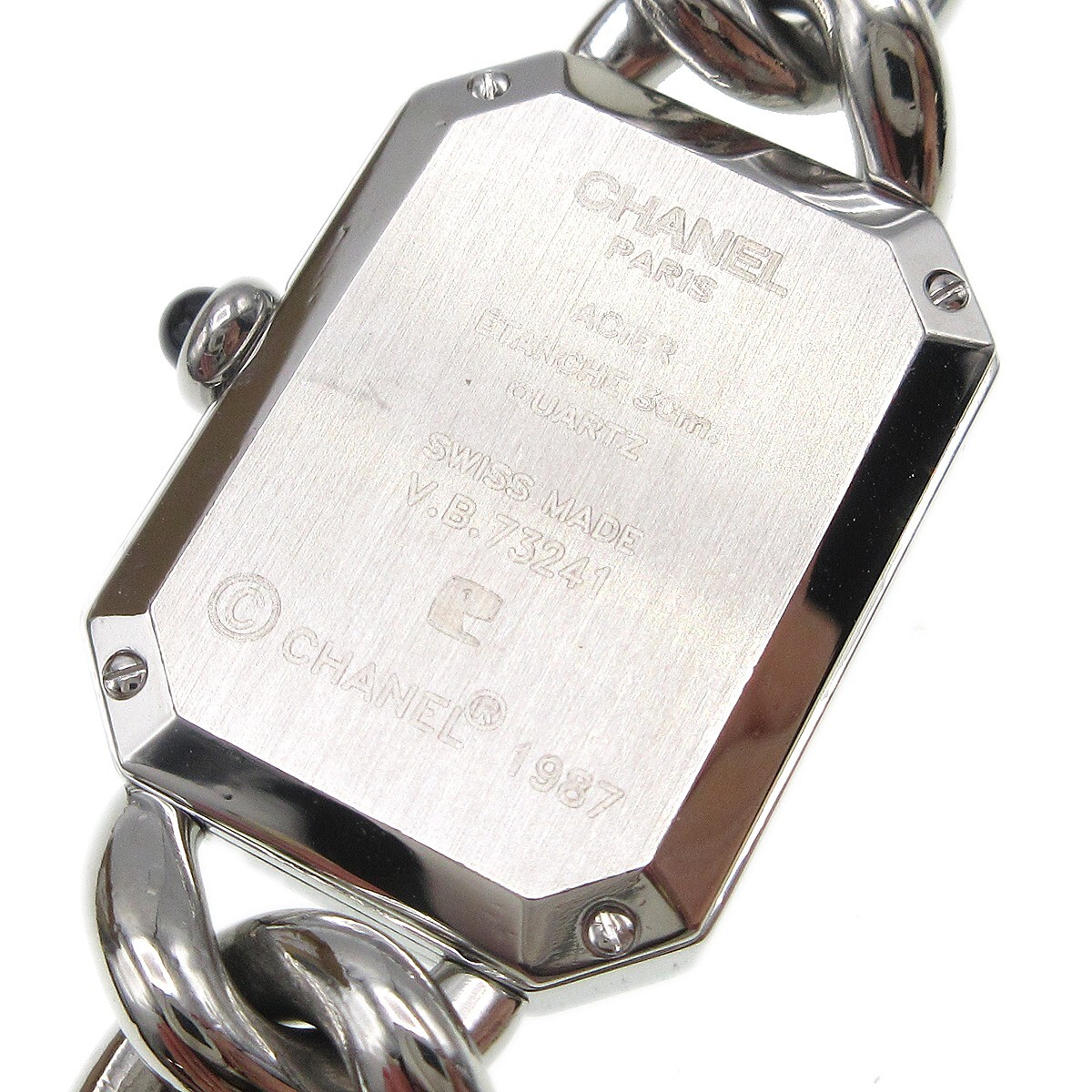 Chanel Chanel Premiere Chain Quartz Watch Stainless Steel 20 Divers