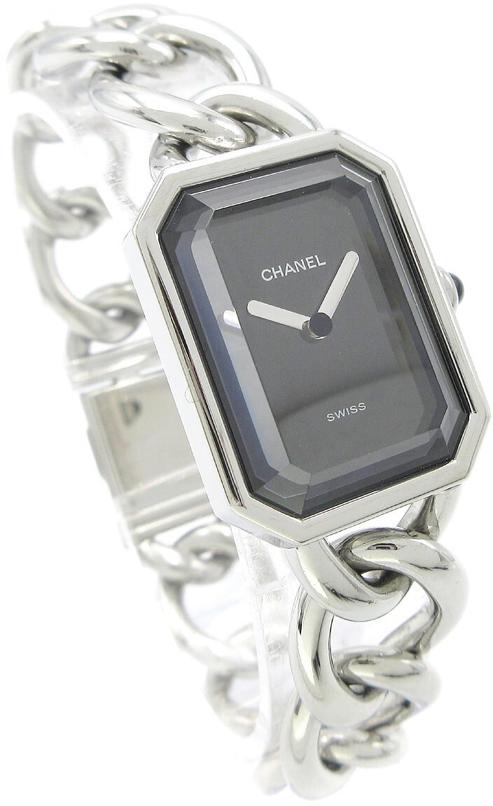 Chanel Chanel Premiere Chain Quartz Watch Stainless Steel 20 Divers