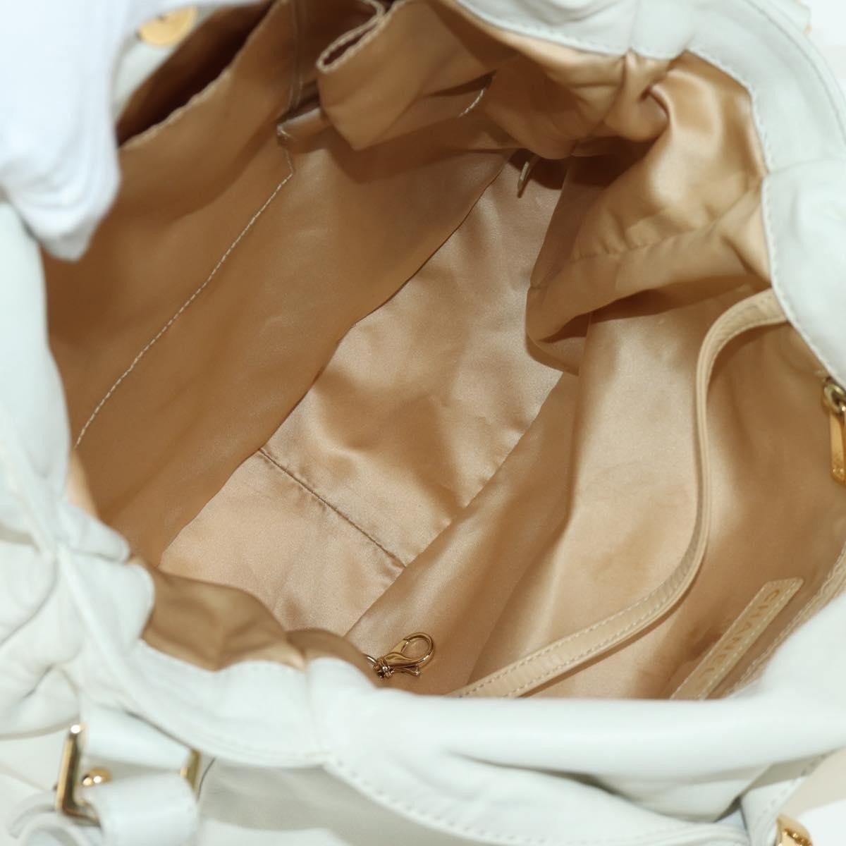 Chanel Chanel Rodeo Drive Hobo Leather Large Wit