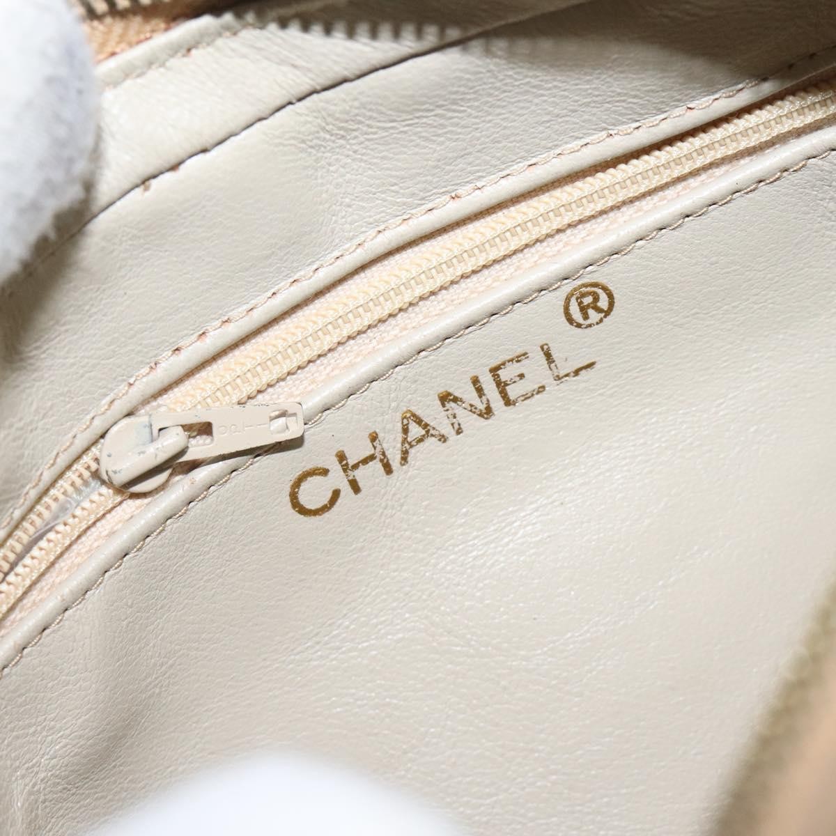 Chanel Chanel Vintage Camera Tassel Bag Lambskin Small Beige