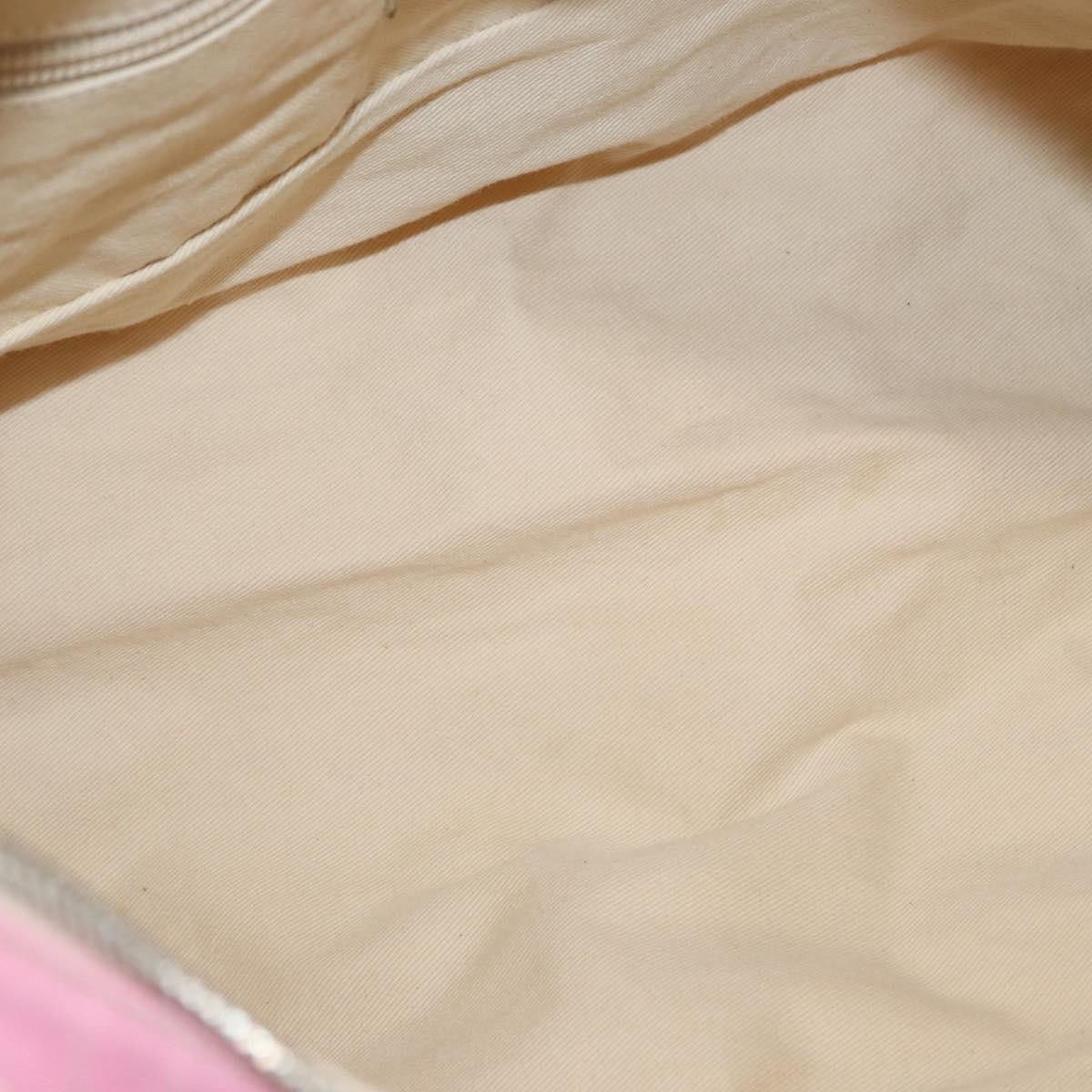 Chanel Chanel Sport Line Boston Ba Canvas Roze