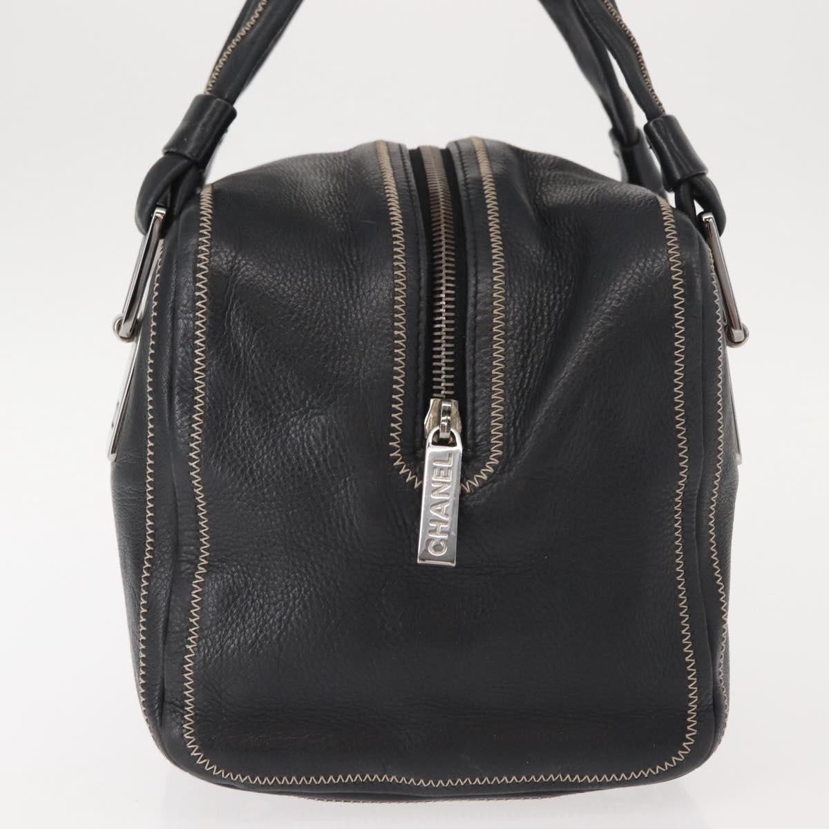 Chanel Chanel CC Bowler Quilted Caviar Zwart