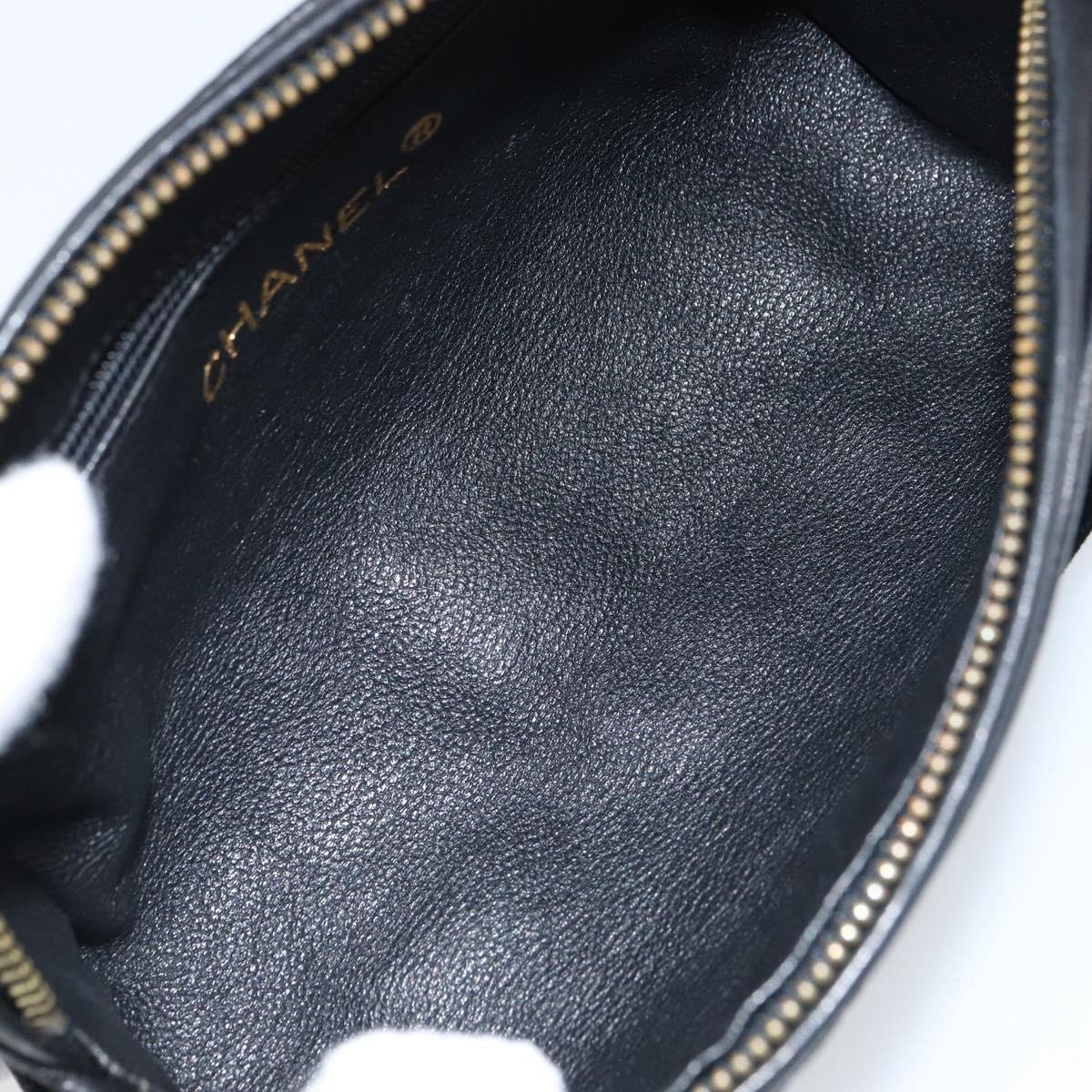 Chanel Chanel Vintage gripoix Clutch Velvet Zwart