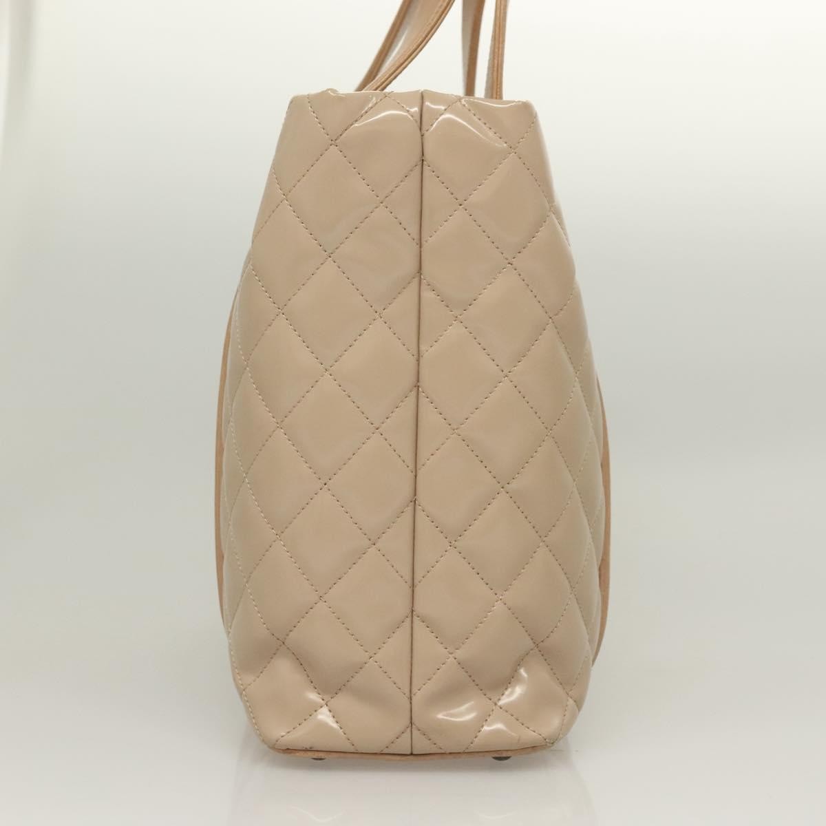 Chanel Chanel Quilted Boy Tote Quilted Aged Glazed Aged Calfskin Beige