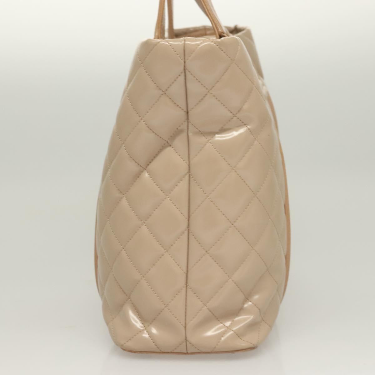 Chanel Chanel Quilted Boy Tote Quilted Aged Glazed Aged Calfskin Beige