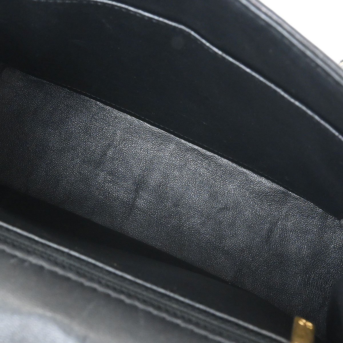 Chanel Chanel Paris-Rome Coco Top Handle Bag Cross Stitch Lambskin Small Zwart