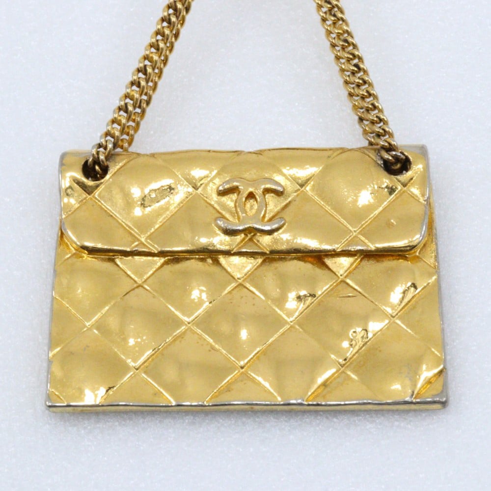 Chanel 31 Rue Cambon Flap Bag Clip-On Metal Goud
