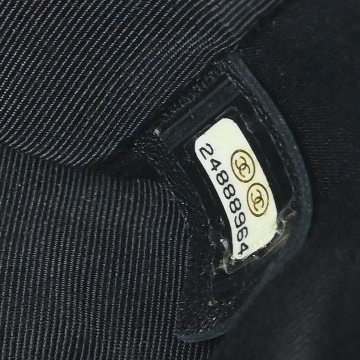 Chanel Chanel Boy Flap Bag Sequin Quilted Calfskin Old Medium Zwart