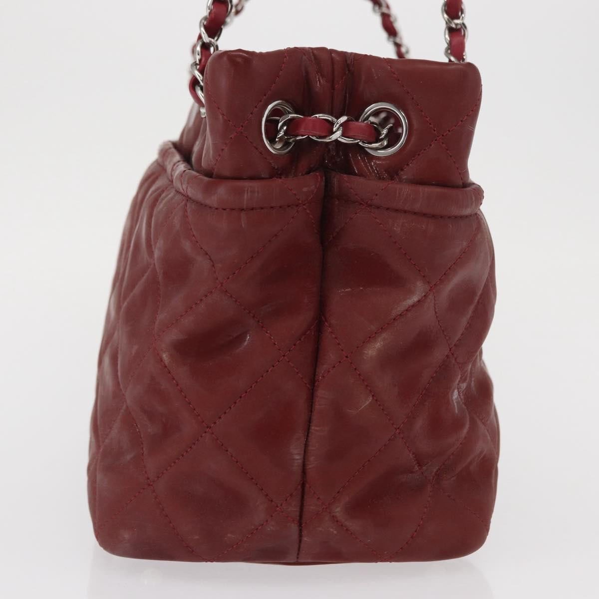 Chanel Chanel Timeless CC Soft Tote Quilted Patent Medium Rood