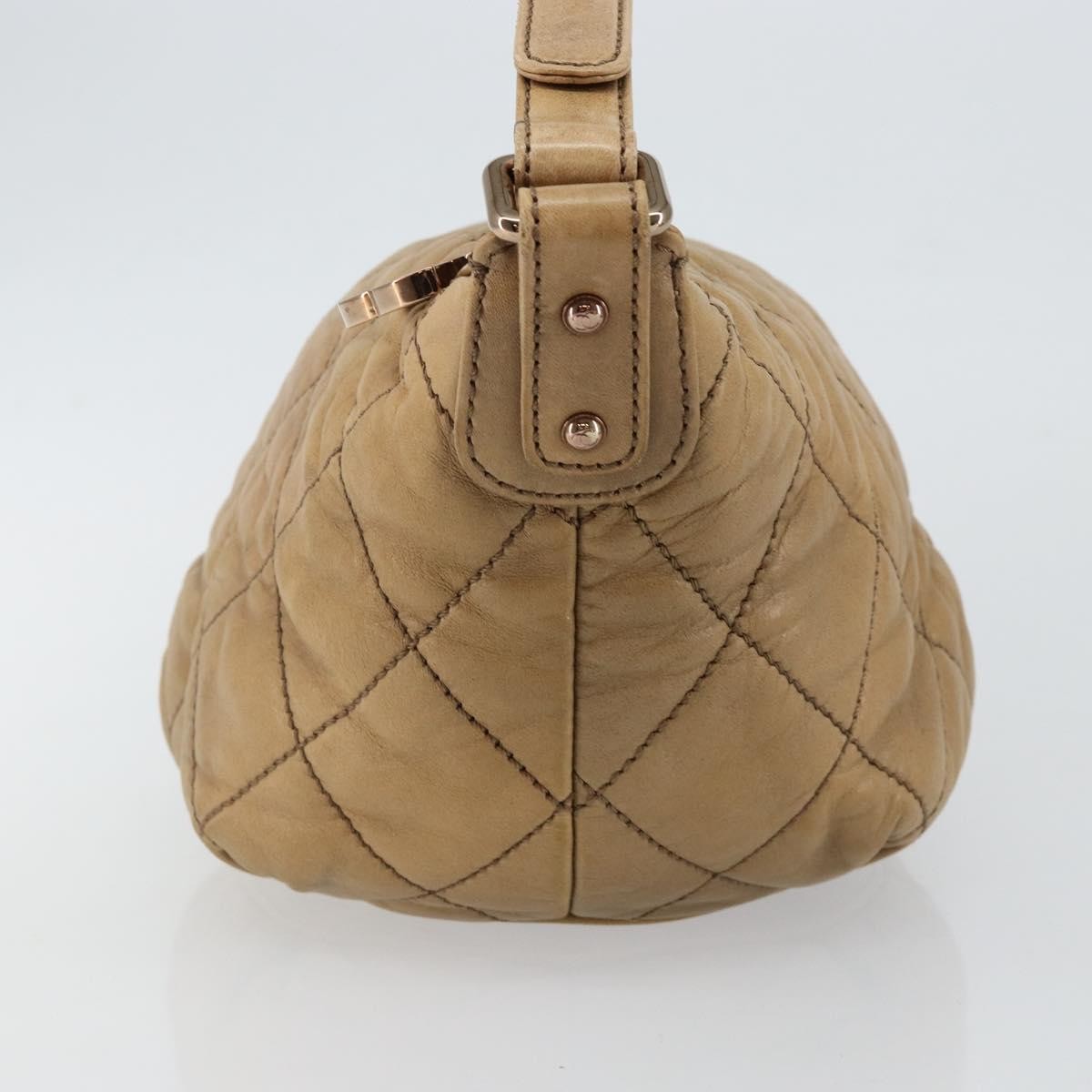 Chanel Chanel Cloudy Bundle Hobo Quilted Lambskin Bruin