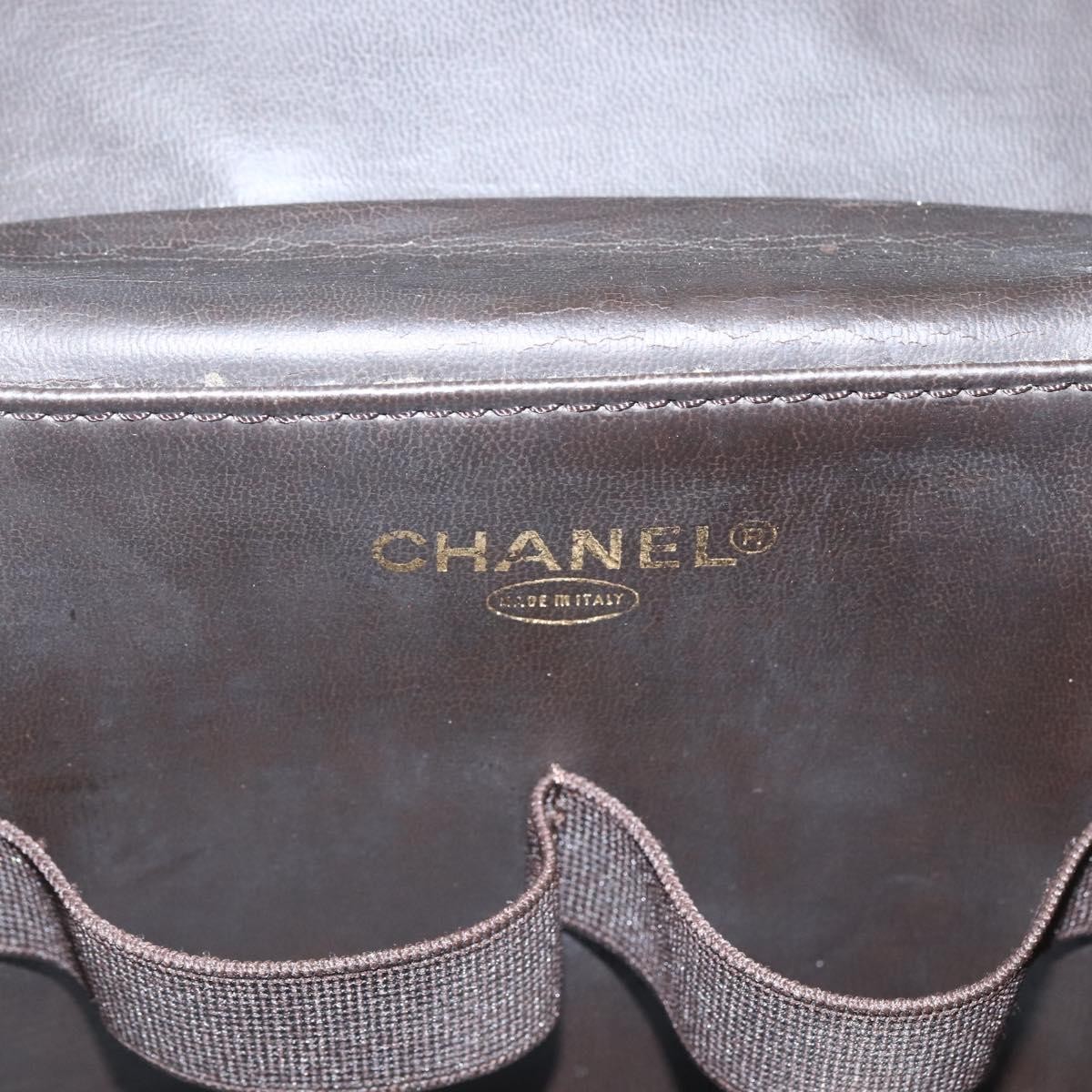 Chanel Chanel Vintage Timeless Vanity Case Caviar Small Zwart