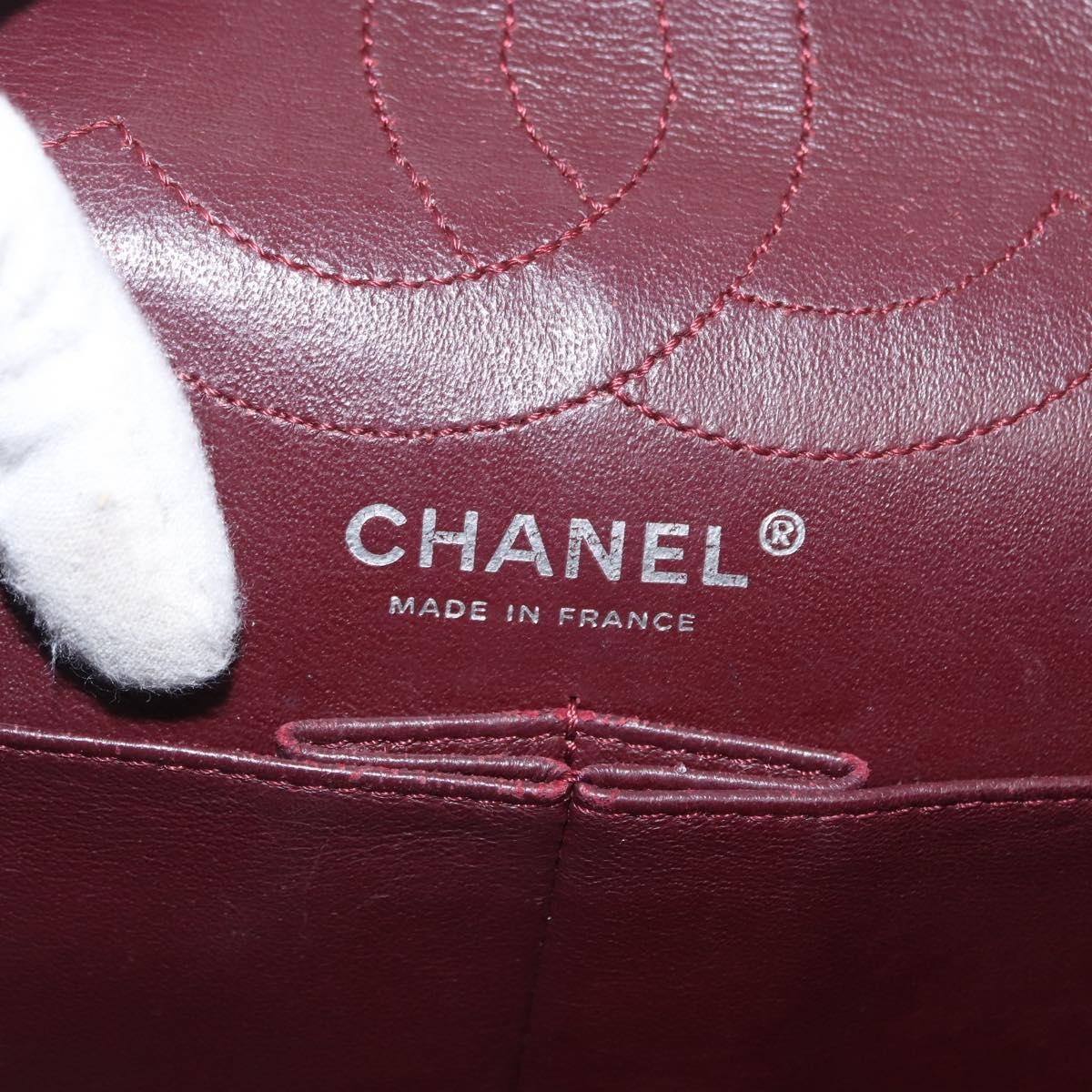 Chanel Chanel Reissue 2.55 Flap Bag Quilted Aged Calfskin 228 Zwart