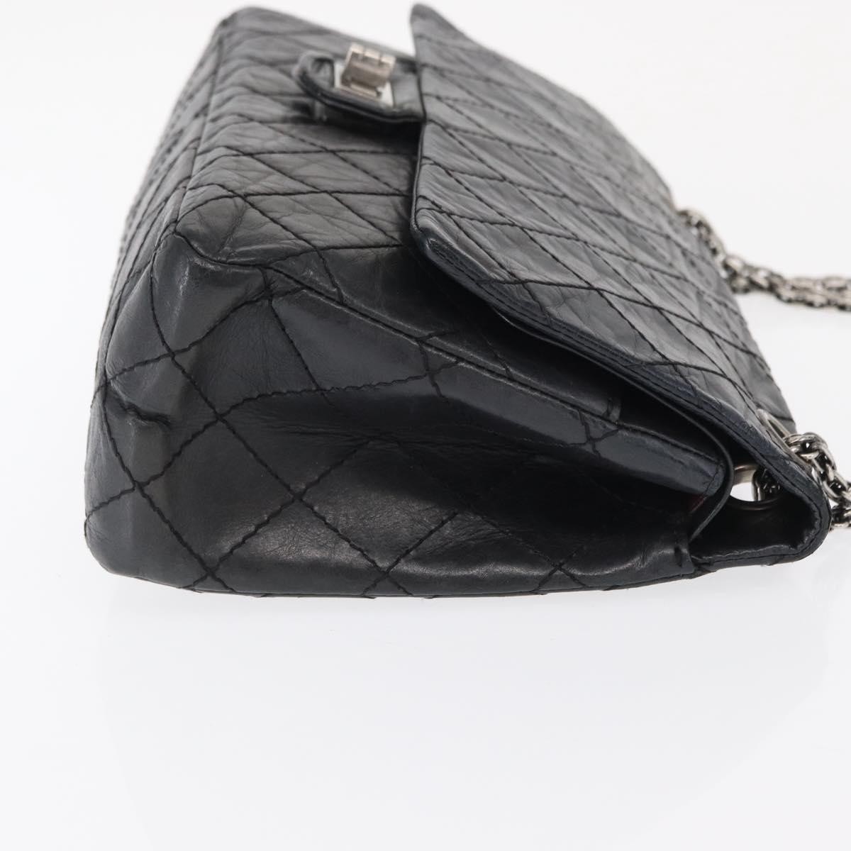 Chanel Chanel Reissue 2.55 Flap Bag Quilted Aged Calfskin 228 Zwart
